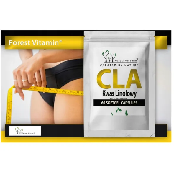 FOREST VITAMIN CLA Kwas Linolowy 1000mg 60 kaps