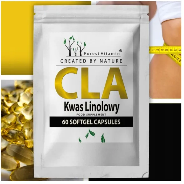 FOREST VITAMIN CLA Kwas Linolowy 1000mg 60 kaps