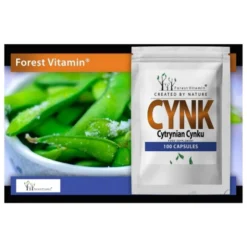 FOREST VITAMIN Cytrynian Cynku 15mg 100 kaps