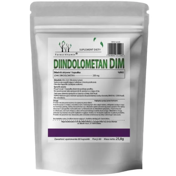 FOREST VITAMIN DIM 200 mg Estrogen 60 kaps
