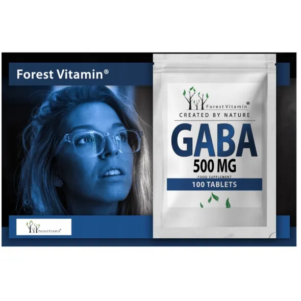 FOREST VITAMIN GABA 500 mg 100 Kaps