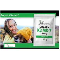 FOREST VITAMIN K2 MK7 500 µg 100 tabs