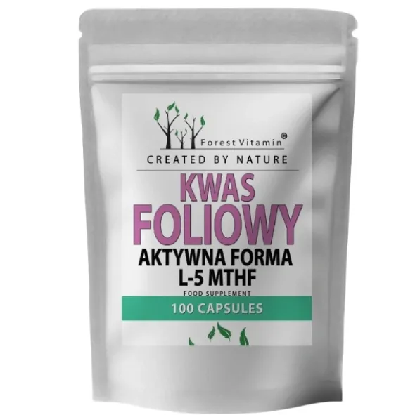 FOREST VITAMIN Kwas Foliowy 600 µg 100 kaps