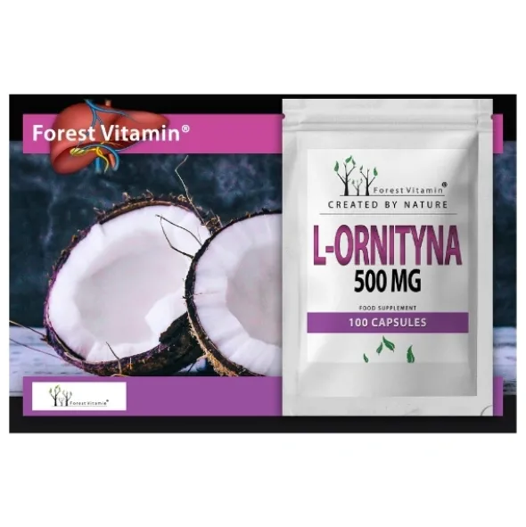 FOREST VITAMIN L-Ornityna 500mg 100 kaps