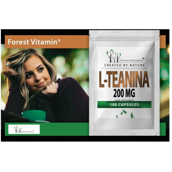 FOREST VITAMIN L-Teanina 200 mg 100 kaps