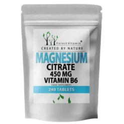 FOREST VITAMIN Magnez cytrynian 450mg+B6 240 tabs
