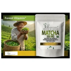 FOREST VITAMIN Matcha 500 mg 60 kaps