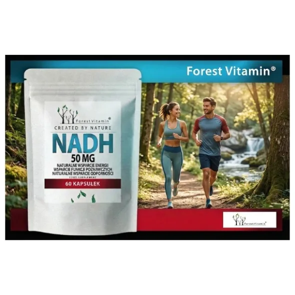 FOREST VITAMIN NADH 50 mg 60 kaps