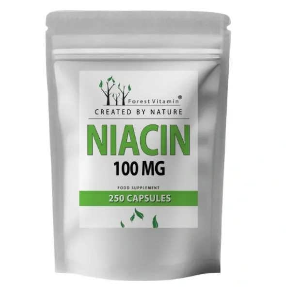 FOREST VITAMIN Niacyna 100mg 250 kaps