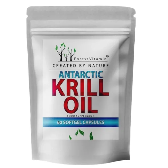 FOREST VITAMIN Olej z Kryla Antarktycznego 500 mg 60 kaps