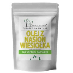 FOREST VITAMIN Olej z Nasion Wiesiołka 500 mg 180 kaps