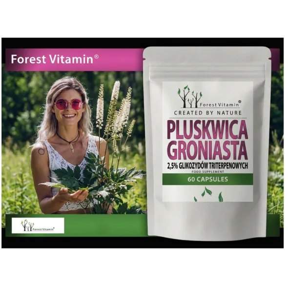 FOREST VITAMIN Pluskwica Groniasta 300mg 60 kaps