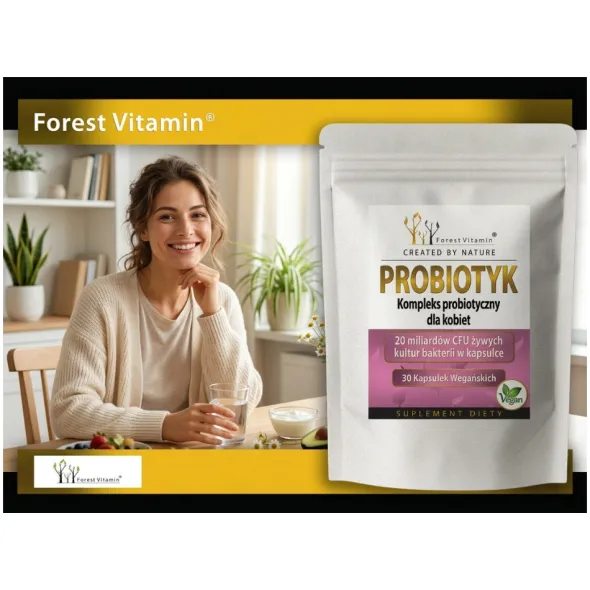 FOREST VITAMIN Probiotyk LAMBDA 200 mg 30 kaps