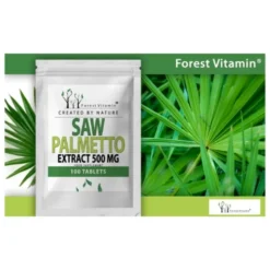 FOREST VITAMIN Saw Palemtto 500mg 100 tabs