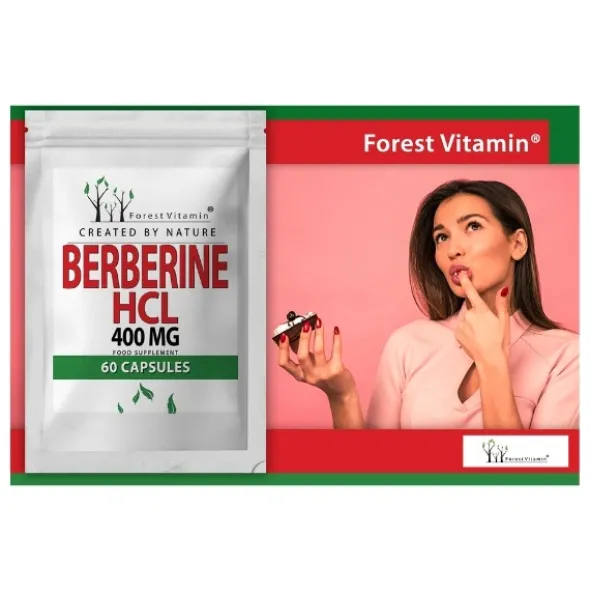 FOREST VITAMIN Siarczan Berberyny 400 mg 60 kaps
