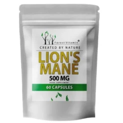 FOREST VITAMIN Soplówka Jeżowata 500 mg 60 kaps