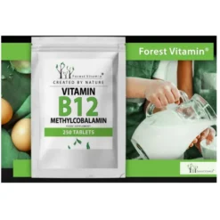 FOREST VITAMIN Vitamin B12 400mcg 250 tabs