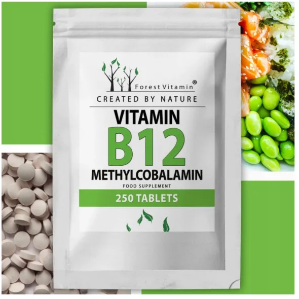 FOREST VITAMIN Vitamin B12 400mcg 250 tabs