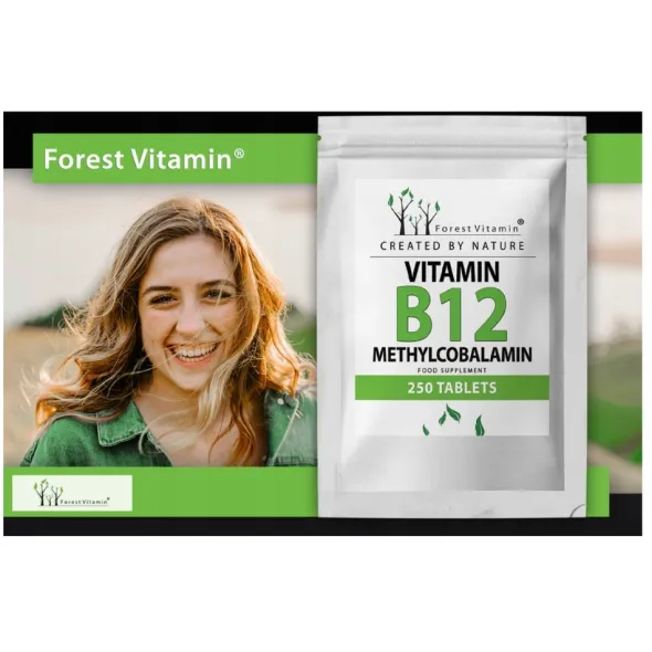 FOREST VITAMIN Vitamin B12 400mcg 250 tabs