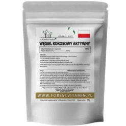 FOREST VITAMIN Węgiel Aktywowany 150mg 100 kaps