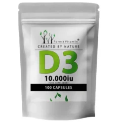 FOREST VITAMIN Witamina D3 10.000IU 100 kaps
