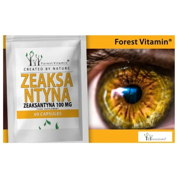 FOREST VITAMIN Zeaksantyna 100mg 60 kaps