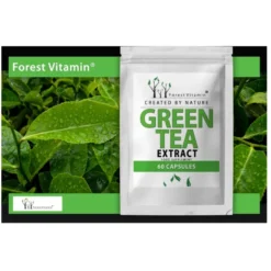 FOREST VITAMIN Zielona Herbata 95% 500mg (ekstrakt Camelia sinensis) 60 kaps