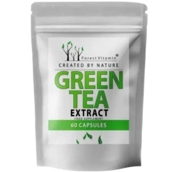 FOREST VITAMIN Zielona Herbata 95% 500mg (ekstrakt Camelia sinensis) 60 kaps