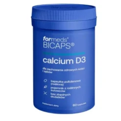 FORMEDS BICAPS CALCIUM D3 Witamina D3 + Cytrynian Wapnia 60 kaps