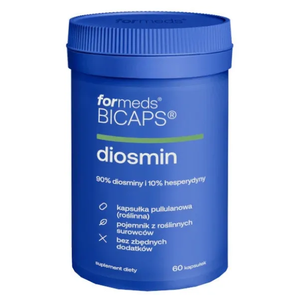 FORMEDS BICAPS DIOSMIN Zmikronizowane Flawonoidy 500mg 60 kaps