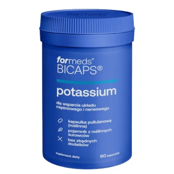FORMEDS BICAPS POTASSIUM Cytrynian Potasu 60 kaps
