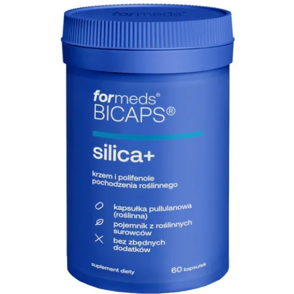 FORMEDS BICAPS SILICA+ Kwas ortokrzemowy 60mg 60 kaps