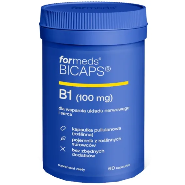 FORMEDS BICAPS Witamina B1 Tiamina 100mg 60 kaps