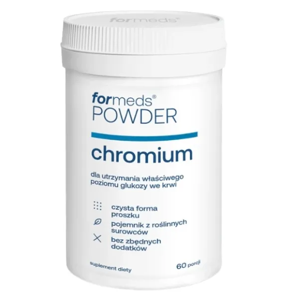 FORMEDS Chromium - Chrom 200µg Powder 60 porcji
