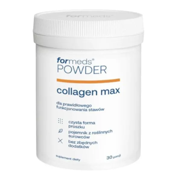 FORMEDS F-COLLAGEN MAX Kolagen + D3+K2 + Witamina C 156g/30 porcji