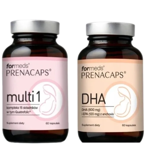 FORMEDS PRENACAPS MULTI 1 + DHA 2 x 60 kaps