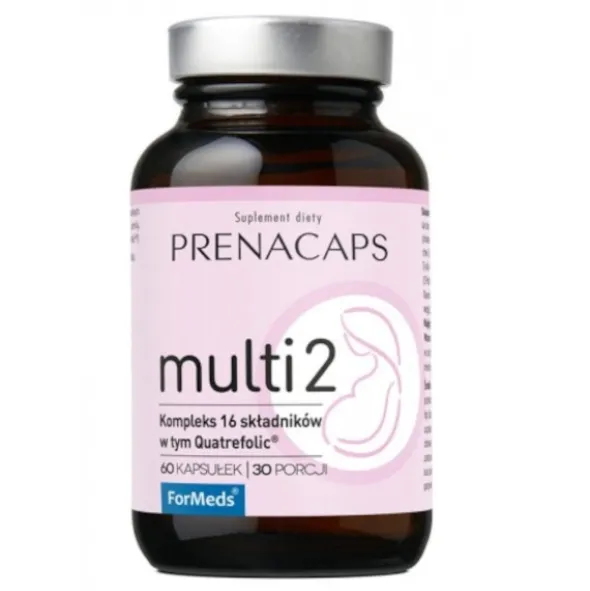 FORMEDS PRENACAPS MULTI 2 Witaminy Minerały 60 kaps