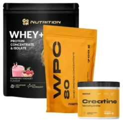 GO ON Nutrition Whey 750g + nowmaxWPC 80 Whey Protein700g + nowmax Creatine Monohydrate250g