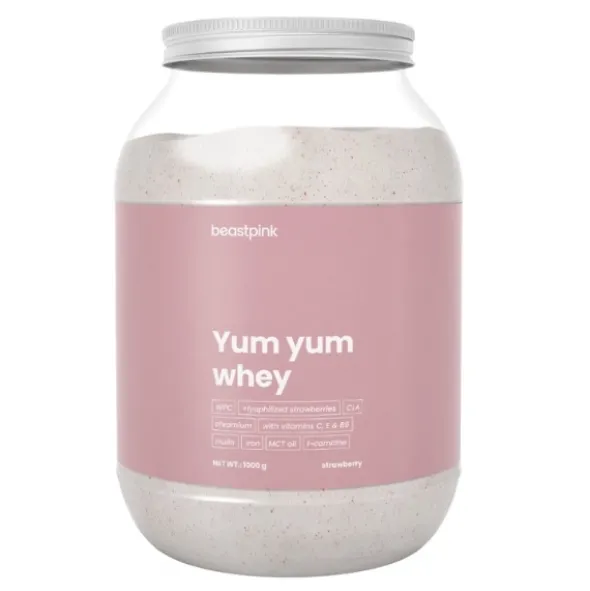 GYMBEAM BeastPink - Yum Yum Whey 1000 g