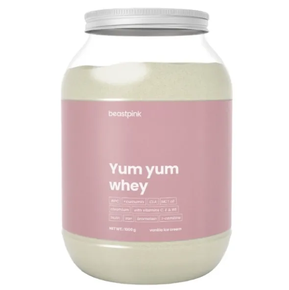 GYMBEAM BeastPink - Yum Yum Whey 1000 g