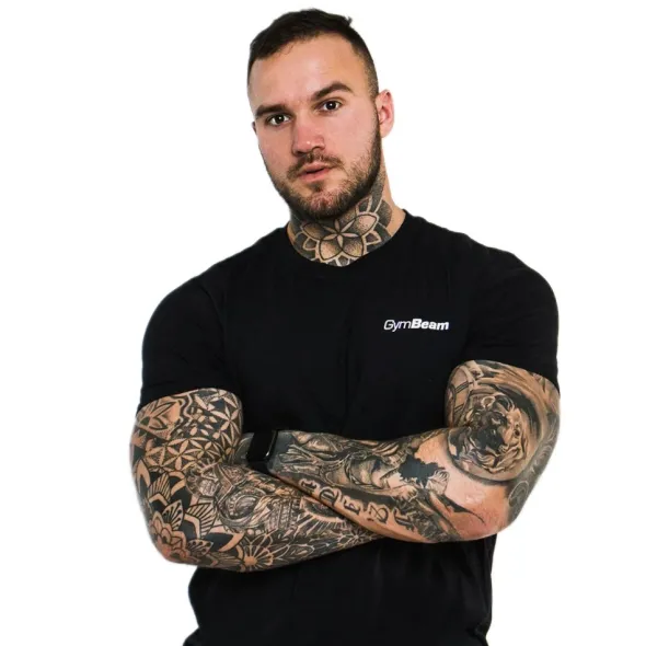 GYMBEAM Koszulka Basic Black