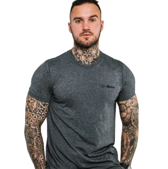 GYMBEAM Koszulka Basic Dark Grey