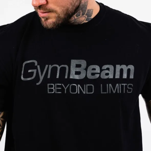 GYMBEAM Koszulka Beyond Limits Czarna
