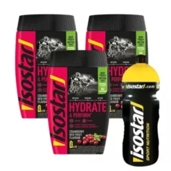 ISOSTAR Koncentrat Antioxidants 3x 400 g + ISOSTAR Bidon 650ml z ustnikiem