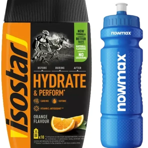 ISOSTAR Koncentrat 400 g + nowmax® Bidon 900 ml