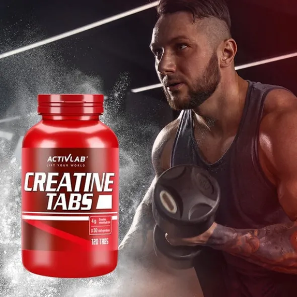 Kreatyna Monohydrat ACTIVLAB Creatine Tabs 120 tabl