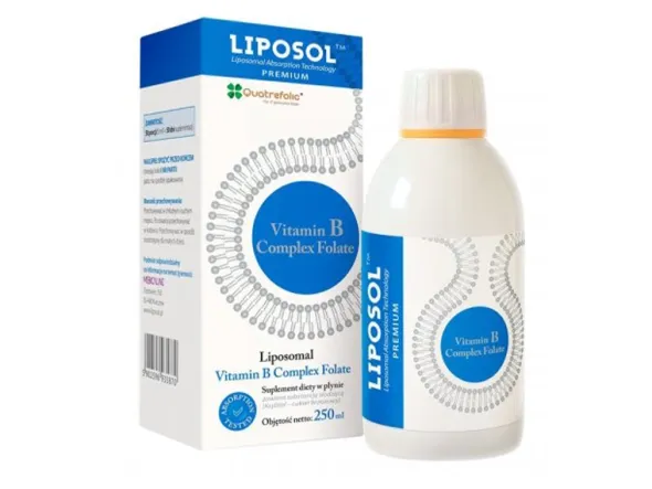 LIPOSOL Liposomalna Witamina B Complex 250 ml