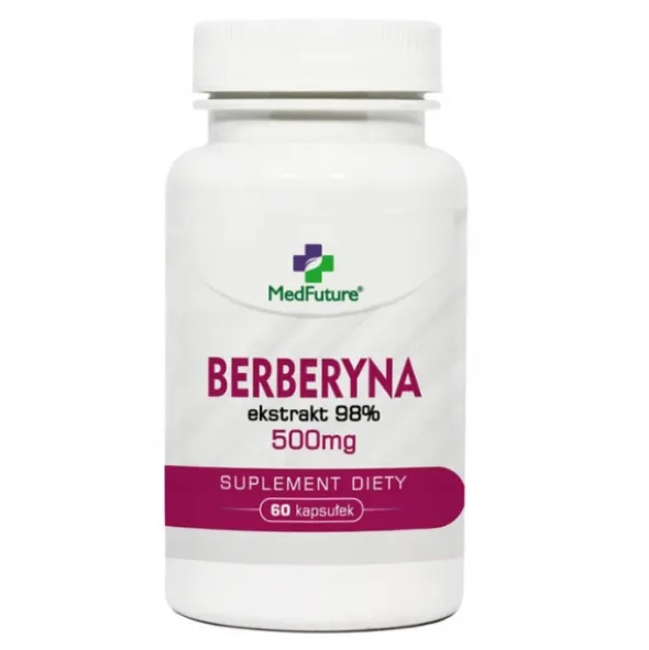 MEDFUTURE Berberyna Ekstrakt 98% 500 mg 60 kaps