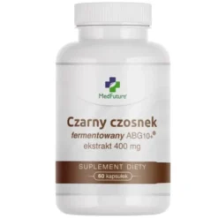 MEDFUTURE Czarny Czosnek 400 mg 60 kaps