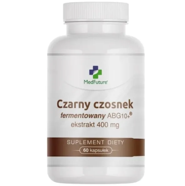 MEDFUTURE Czarny Czosnek 400 mg 60 kaps